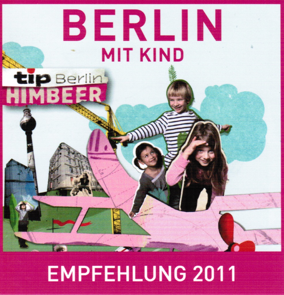 Die BrezelBar wurde im Nachschlagewerk BERLIN MIT KIND von tip Berlin als Empfehlung aufgenommen