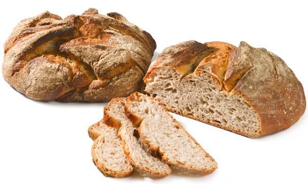 frisches Bio Brot Dinkel